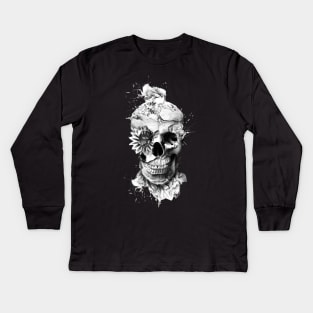 Skeleton Kids Long Sleeve T-Shirt